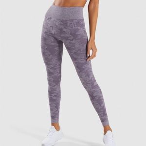 Authentic Gymshark Camo leggings size S